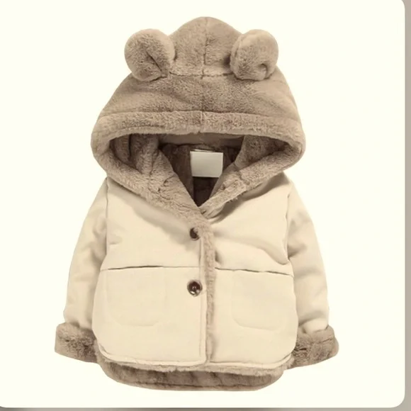Ninky Nonk || Toddler Warm Winter Faux Fur Lined Jacket - Picture 2 of 10